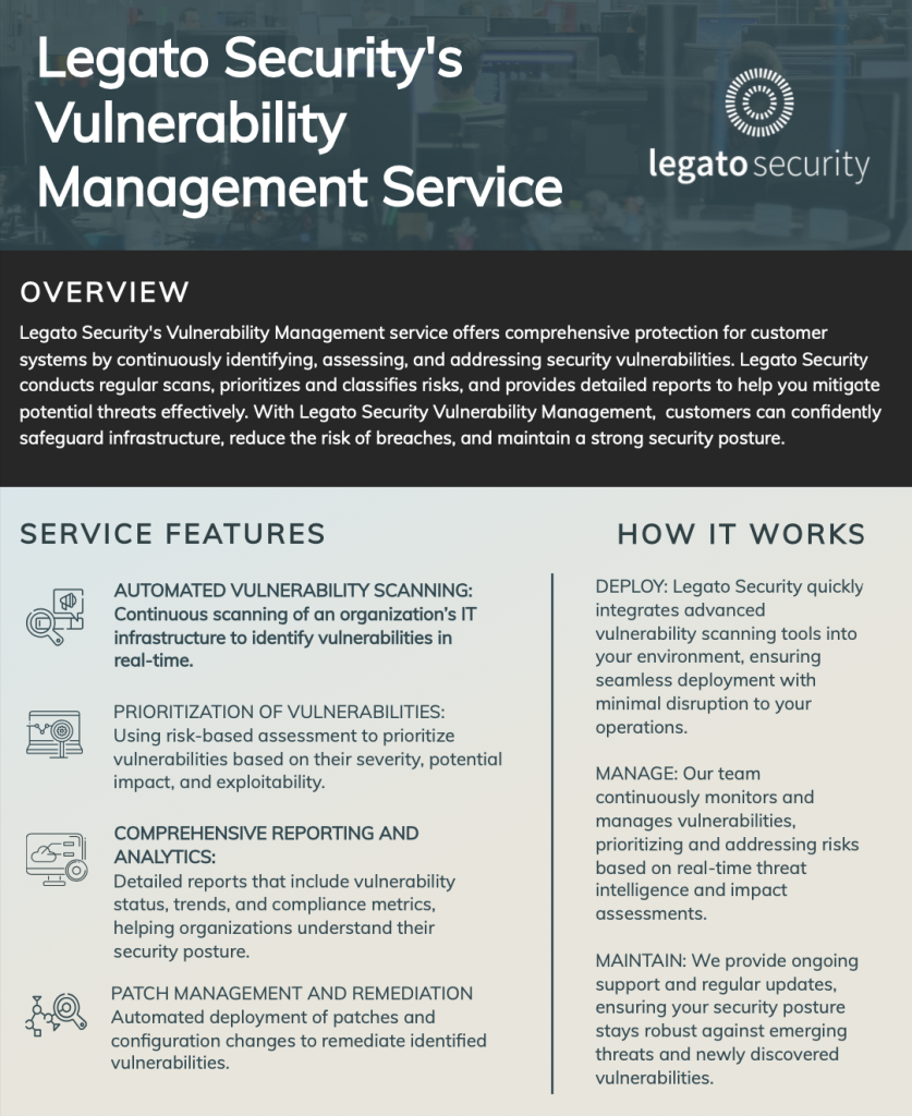 Vulnerability Management Service